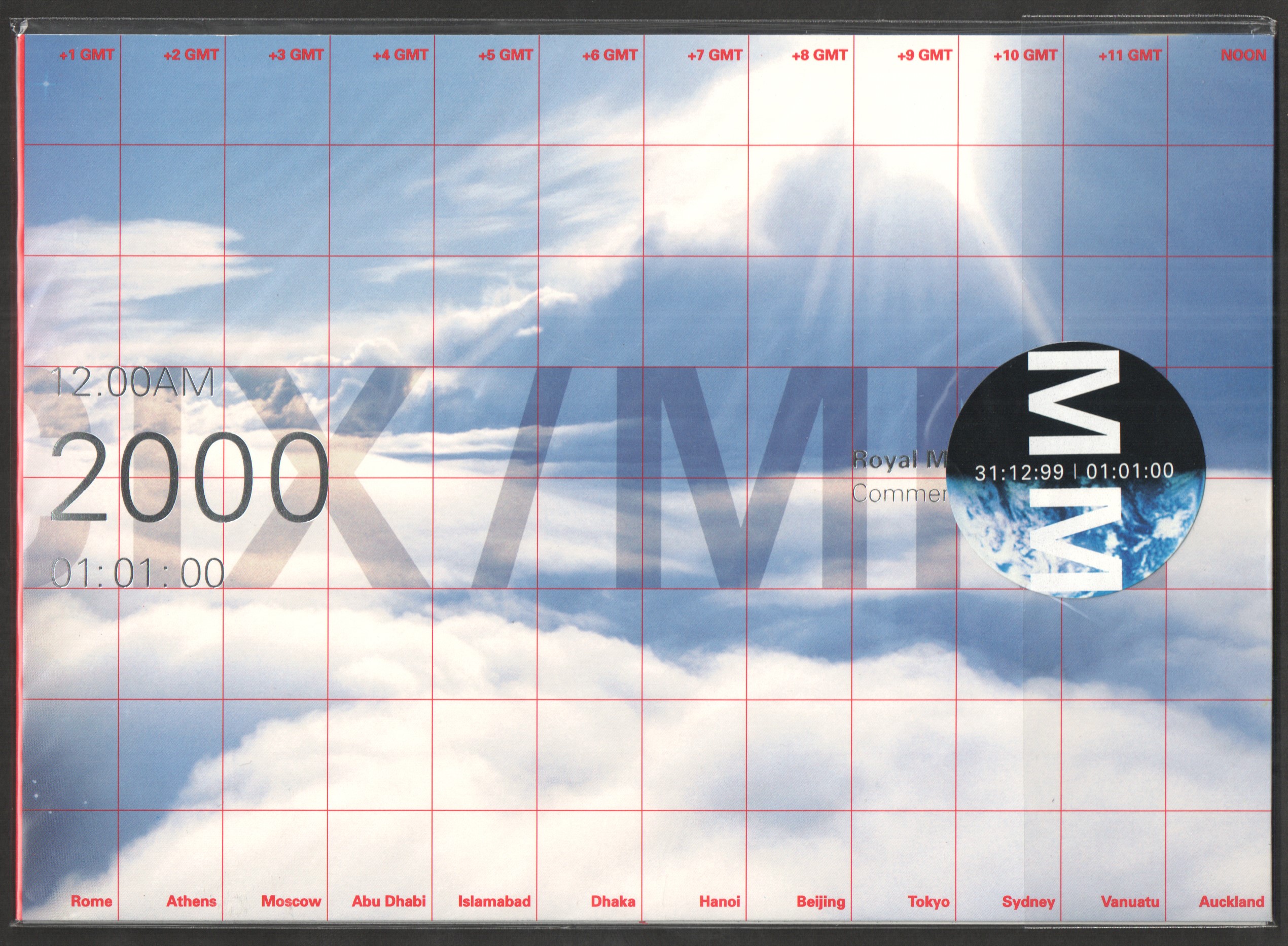 (image for) 2000 Millennium Moment Commemorative Document Sealed Presentation Pack - Click Image to Close